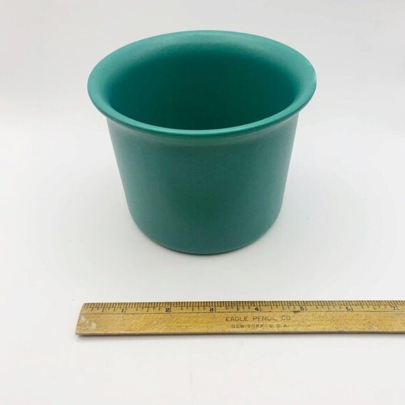 Vintage W. Germany Teal Green Small Planter - Picture 5 of 7